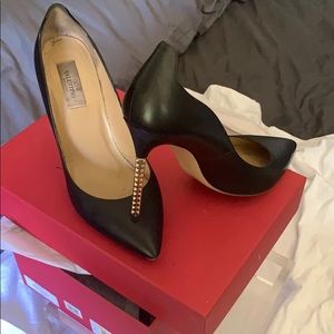 Valentino stud heel pumps